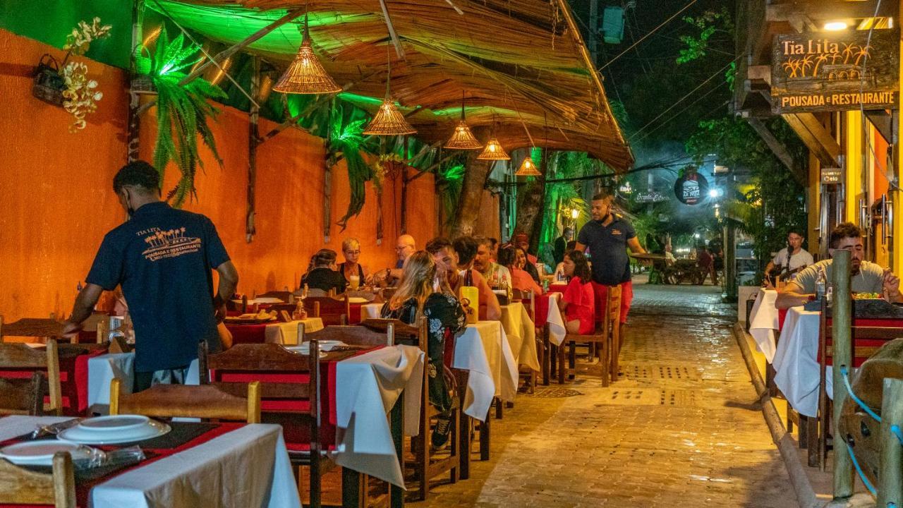 Pousada E Restaurante Tia Lita Morro de Sao Paulo Exterior photo